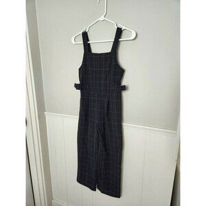 ZARA Plaid Jumpsuit